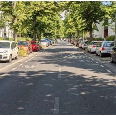Stra�enraum Piktogrammkette
