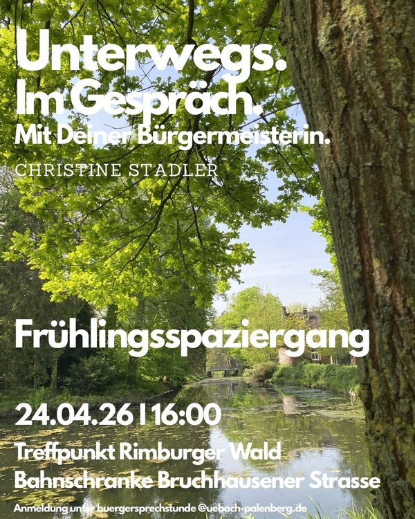 Unterwegs im Gespr�ch mit B�rgermeisterin Christine Stadler - Neues Dialogformat startet