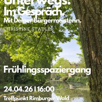 Unterwegs im Gespr&auml;ch mit B&uuml;rgermeisterin Christine Stadler - Neues Dialogformat startet