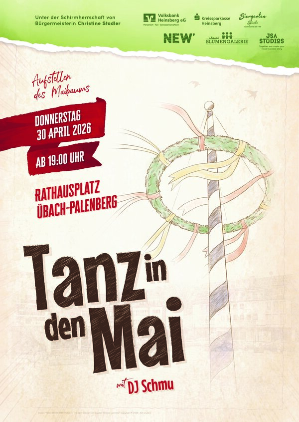 Plakat Tanz in den Mai 2026