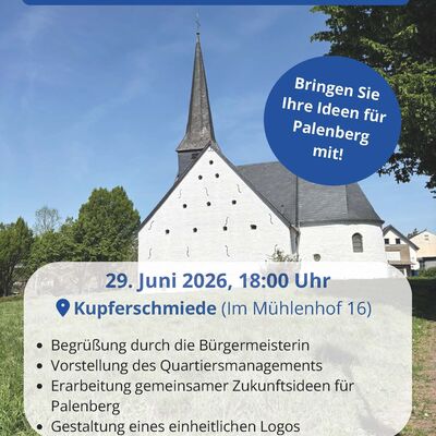 Einladung Quartiersmanagement Palenberg 
