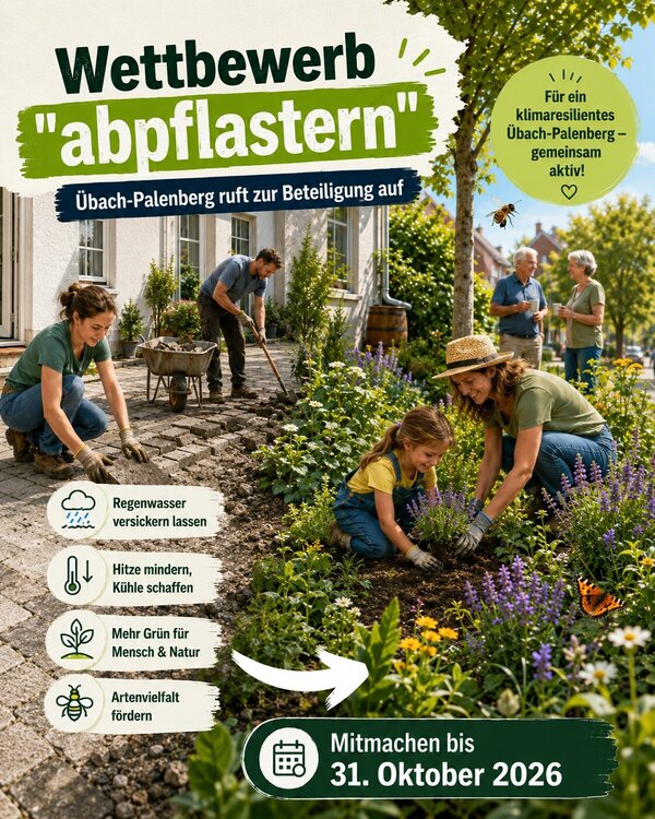 Wettbewerb "abpflastern" 