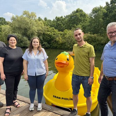 Wenn Quietscheenten auf Einh&ouml;rner und Drachen treffen