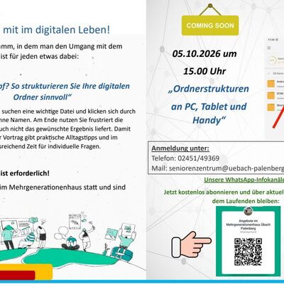 Vortrag Ordnerstruktur PC, Tablet, Handy 05.10.2026